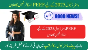 PEEF Scholarships Announced for Masters Level 2025